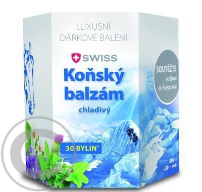 Koňský balzám SWISS chladivý 550 ml dárkové balení, Koňský, balzám, SWISS, chladivý, 550, ml, dárkové, balení