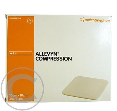 Krytí Allevyn Compression - pěnové hydroaktivní 10 x 10 cm/5 ks