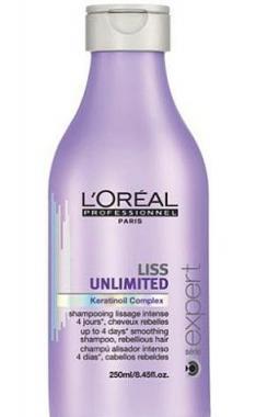 L´OREAL Paris Expert Liss Unlimited Shampoo 250 ml Šampon pro uhlazení nepoddajných vlasů