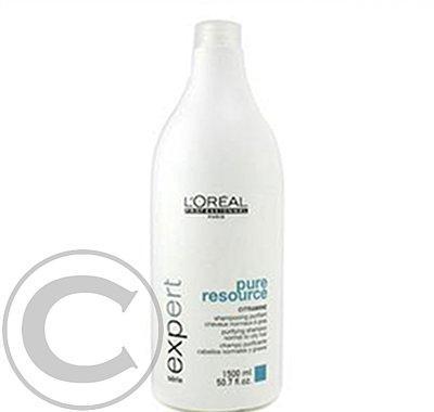 L´Oreal Paris Expert Pure Resource Shampoo  1500ml Šampon pro mastící se pokožku