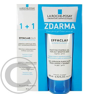 LA ROCHE Effaclar  DUO 200ml   Effaclar gel 40 ml