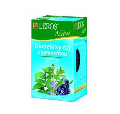 LEROS NATUR Diabetický čaj s gymnemou 20 x 1 g