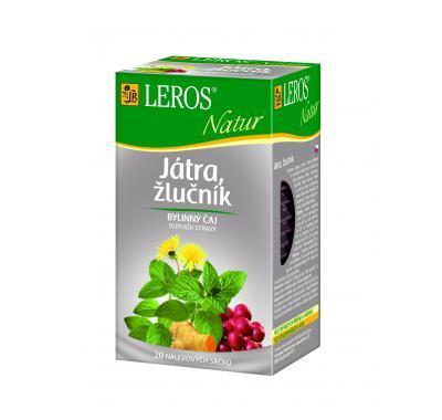 LEROS NATUR Játra, žlučník 20 x 1,5 g