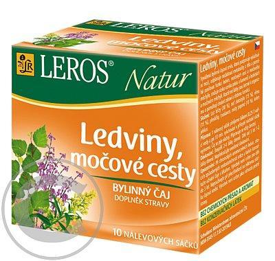 LEROS NATUR Ledviny, močové cesty 10 x 1,5 g