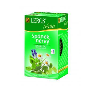 LEROS NATUR Spánek, nervy 20 x 1,3 g