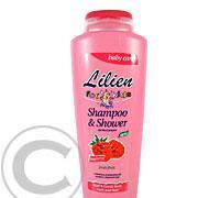 Lilien šampon a sprch.gel malina 300ml