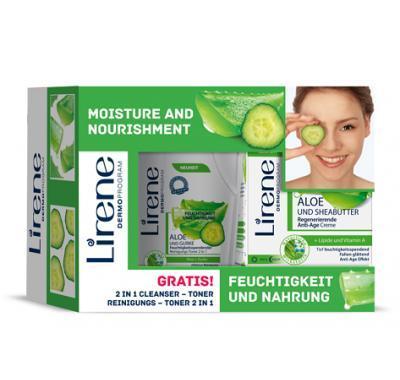 LIRENE balíček – aloe krém 50 ml a tonikum 125 ml