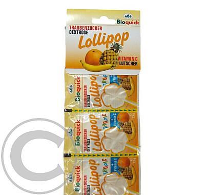 Lízátka tropik   vit.C Bioquick blistr 7ks