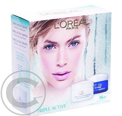 Loreal triple active balíček (denní,noční)