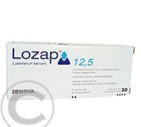 LOZAP 12,5 ZENTIVA  30X12.5MG Potahované tablety