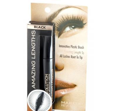 Makeup Revolution Amazing Lengths Mascara Black - řasenka pro prodloužení řas černá 5.5 ml