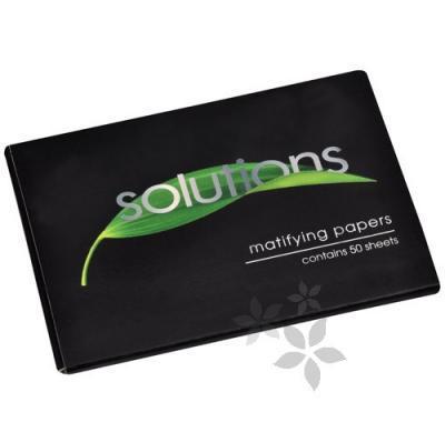 Matující ubrousky Solutions Complete Balance (Matifying paper) 50 ks, Matující, ubrousky, Solutions, Complete, Balance, Matifying, paper, 50, ks