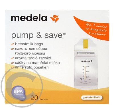 MEDELA Sáčky na zamrazování mateřského mléka 145ml 20ks