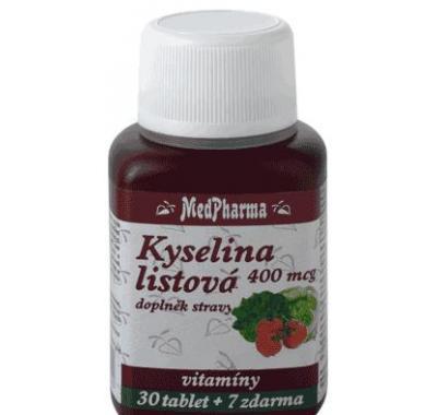 MedPharma Kyselina listová 400 mcg tbl. 37