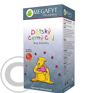 MEGA Dětský černý čaj bez kofeinu 20x1,75g