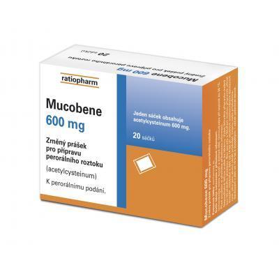 Mucobene 600 mg 20 sáčků