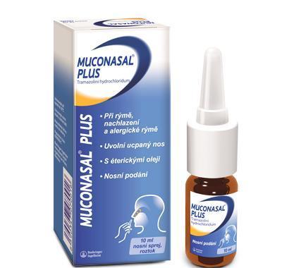 MUCONASAL PLUS  1X10ML Roztok ve spreji