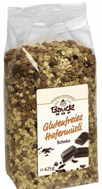 Musli ovesné čokoládové bezlepkové 425g BIO