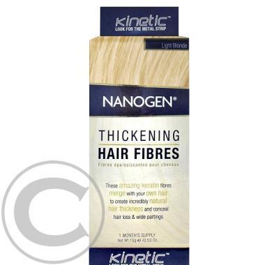 NANOGEN Vlákna na zahuštění vlasů světlý blond 15 g