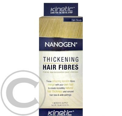 NANOGEN Vlákna na zahuštění vlasů tmavý blond 15 g