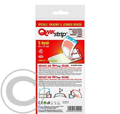 Náplast ASO QwikStrip 25 mm x 72 mm sáček 5 ks