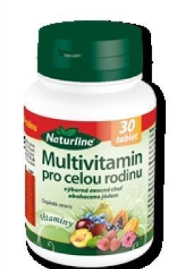 Naturline Multivitamin pro cel. rod. 30 tbl.