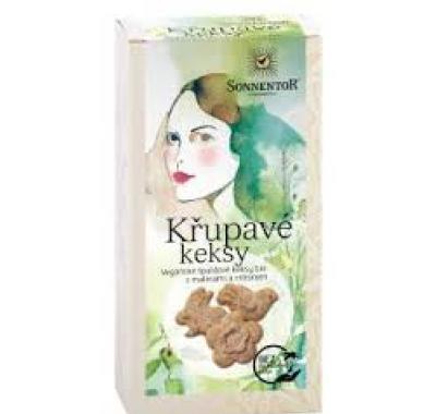 SONNENTOR Křupavé keksy BIO 125 g