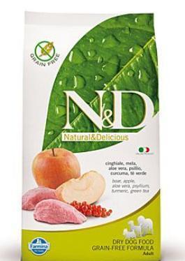 N&D DOG Adult Boar & Apple 800g