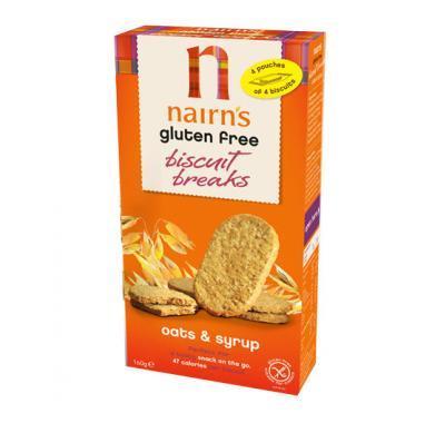 Nairns Ovesné sušenky se sirupem bez lepku 160 g