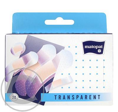 Náplast Matopat Transparent 20ks