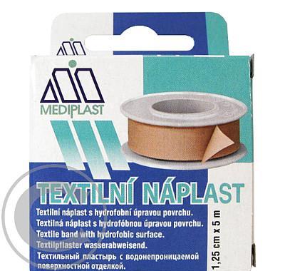 Náplast Mediplast 1.25 cmx5 m tkaná cívková