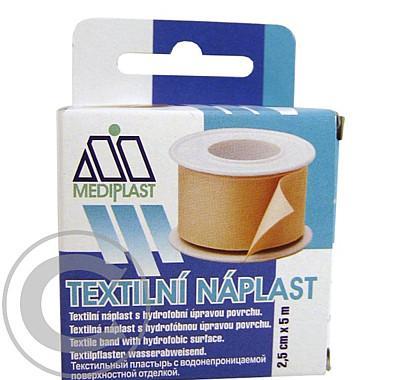 Náplast Mediplast 2.5 cmx5 m tkaná cívková