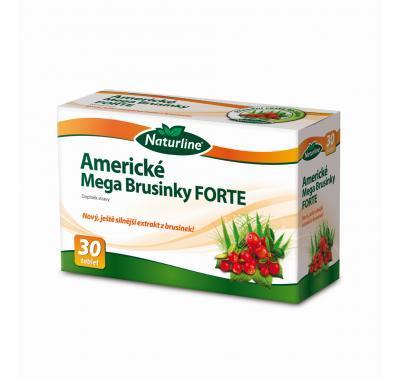 NATURLINE Americké mega brusinky forte 30 tablet