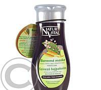 NaturVital - vlasová maska s Hennou černý odstín 250 ml