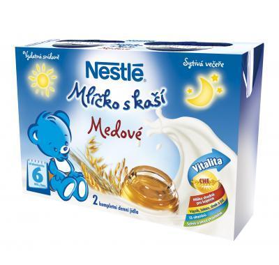 NESTLÉ Mlíčko s kaší medové 2x200 ml