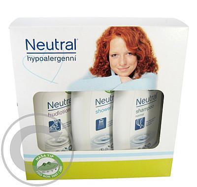 NEUTRAL Dárková kazeta sprch.gel šampon těl.mléko vánoce 2008