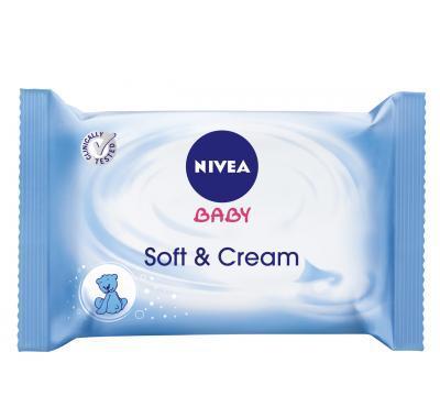 NIVEA Baby čistící ubrousky Soft-Creme cestovní balení 20ks