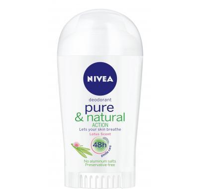 NIVEA deo Pure&Natural Lotos stick 40ml