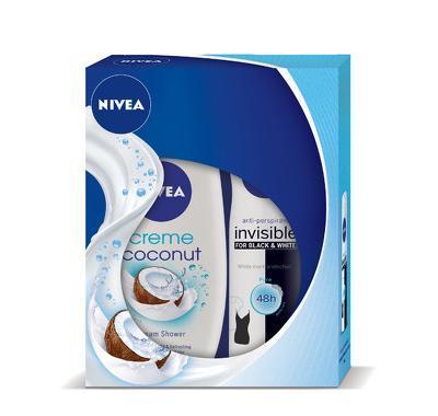 NIVEA kazeta pro ženy INVISIBLE BLUE sprchový gel   deo