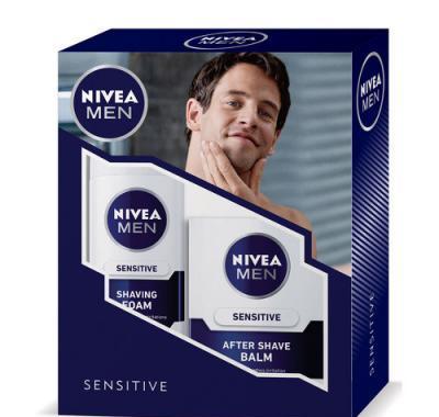 NIVEA MEN kazeta SENSITIVE pěna   balzám po holení