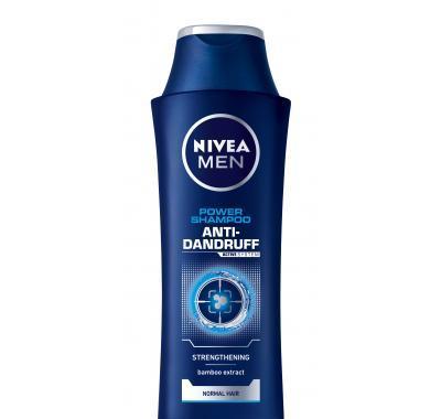 NIVEA šampon 400ml muži Power p.lupům