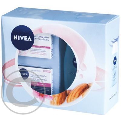 NIVEA Vánoční kazeta Visage Aqua Effect růžová