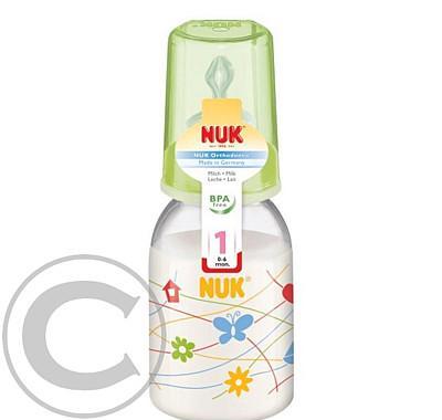 NUK-Dětská láhev PP 110ml SI savička V1-M 743404