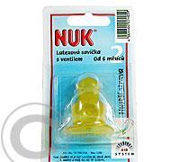 NUK-Dudlík na láhve-kaše(6-18)latex 1ks, NUK-Dudlík, láhve-kaše, 6-18, latex, 1ks