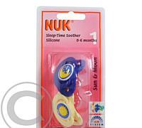 NUK-Dudlík uklidňující Sun&Moon (0-6)silikonový 2 ks N729234, NUK-Dudlík, uklidňující, Sun&Moon, 0-6, silikonový, 2, ks, N729234