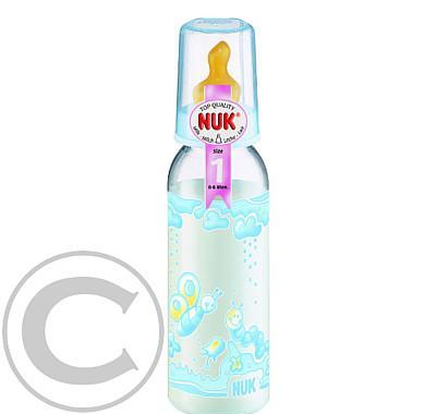 NUK-Láhev modrá PC 250ml LA V1 741174