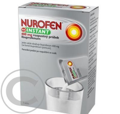 NUROFEN INSTANT 400 MG ROZPUSTNÝ PRÁŠEK  5X400MG Prášek pro roztok