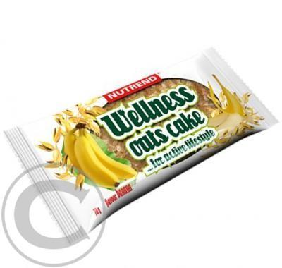 NUTREND Wellness oats cake banán 70 g