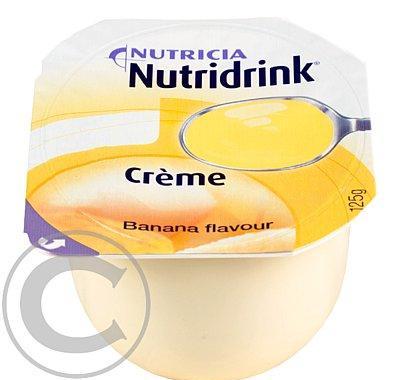 NUTRIDRINK CREME S PŘÍCHUTÍ BANÁNOVOU  4X125GM Roztok