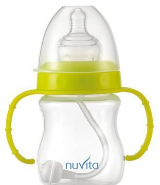 NUVITA 1450 lahev pro kojence 160ml žlutá